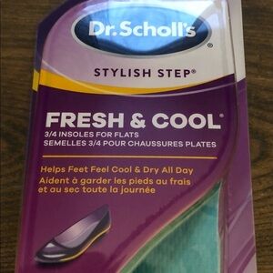 🎄 Dr. Scholl’s stylish step 3/4 insoles  flats NIB